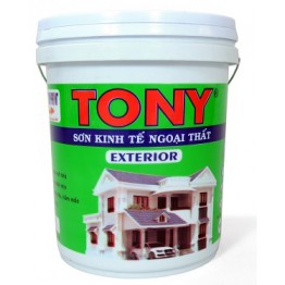Sơn kinh tế ngoại thất Tony Exterior 18L